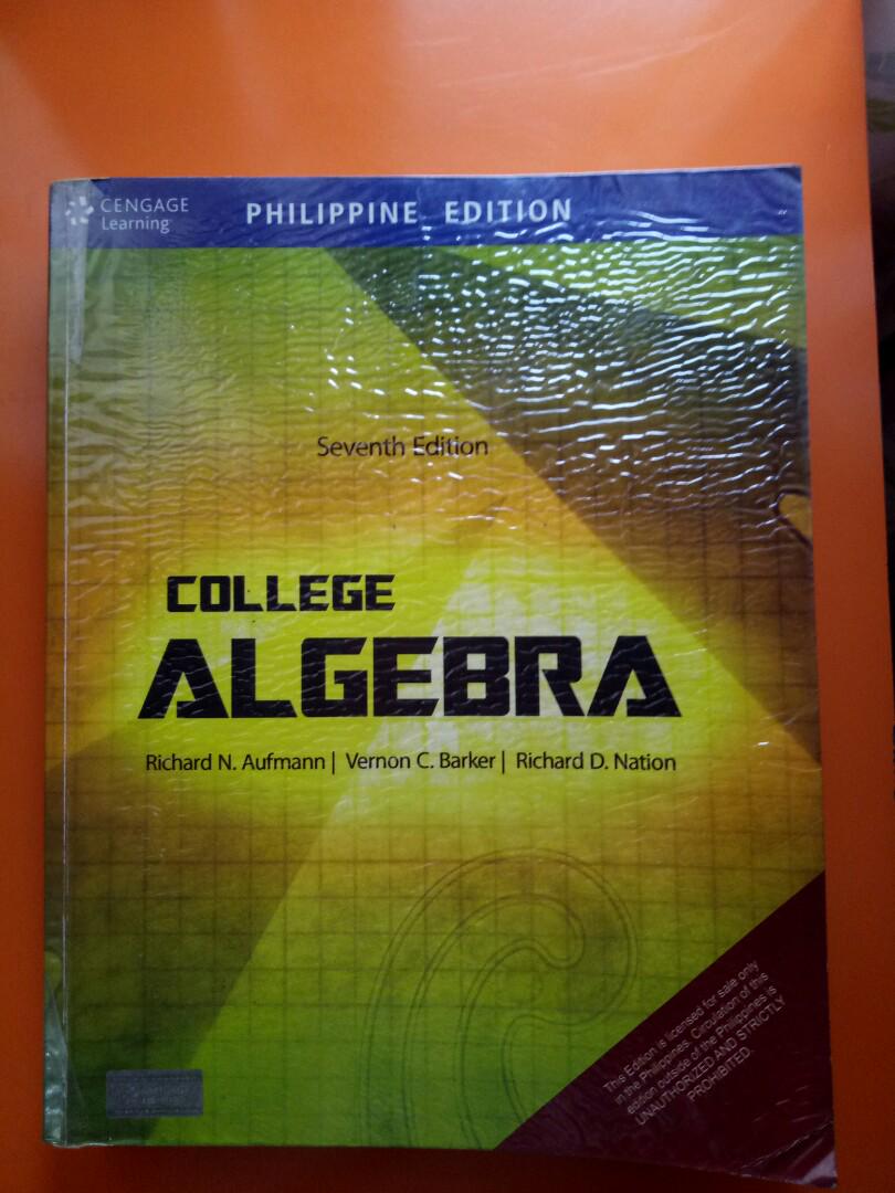College Algebra 7th Edition Textbooks On Carousell