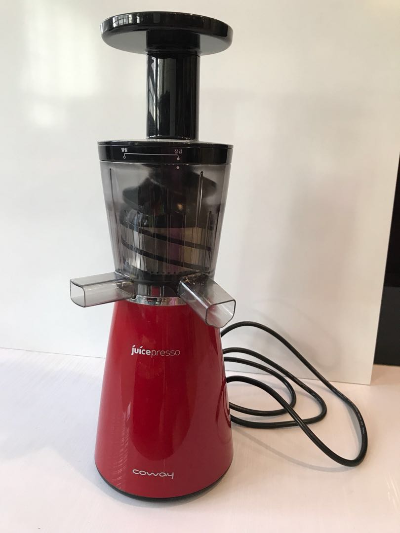 Eigendom Vouwen herwinnen Coway slow juicer juicepresso CJP-03, TV & Home Appliances, Kitchen  Appliances, Juicers, Blenders & Grinders on Carousell