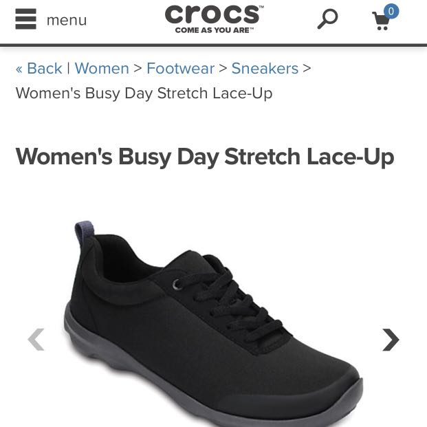Crocs Women Busy Day Stretch Lace-Up 