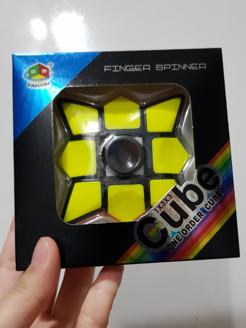 rubik's fidget spinner