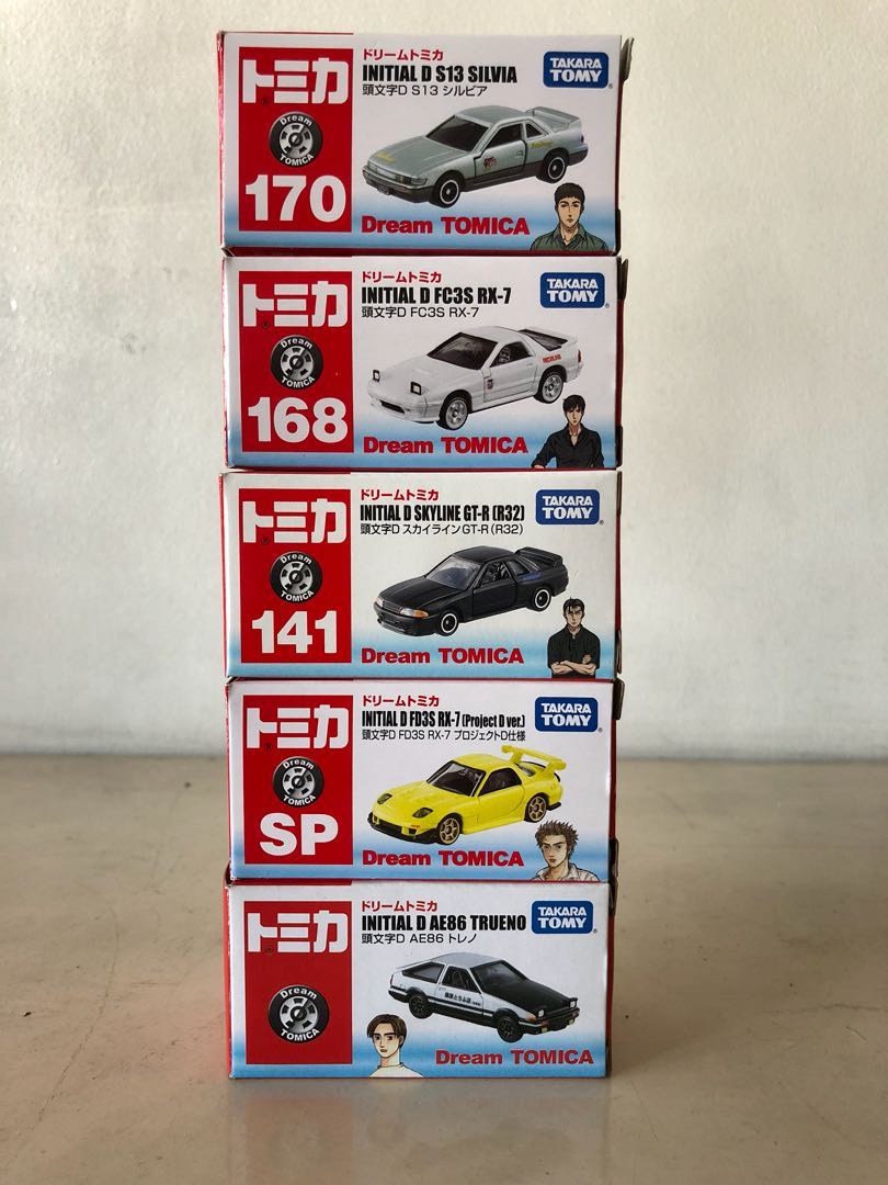 takara tomy initial d set