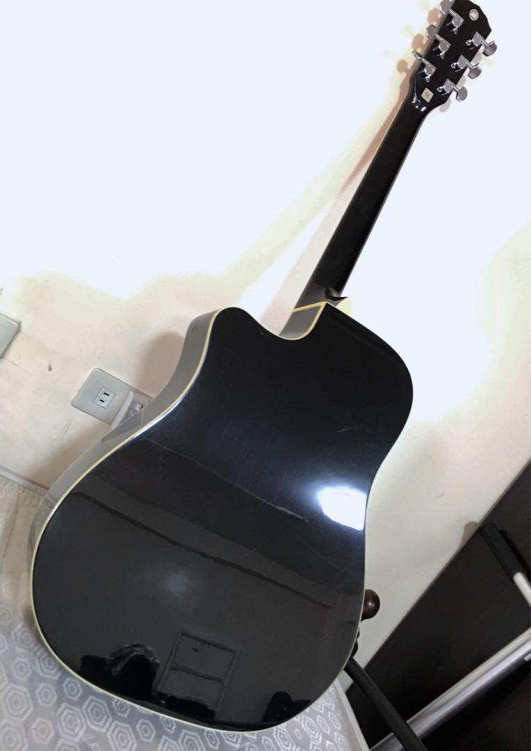 FENDER hot rod design Tbucket 300Ce acoustic guitar, Hobbies & Toys