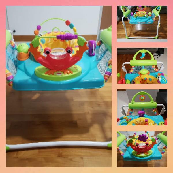 fisher price step n play jumperoo