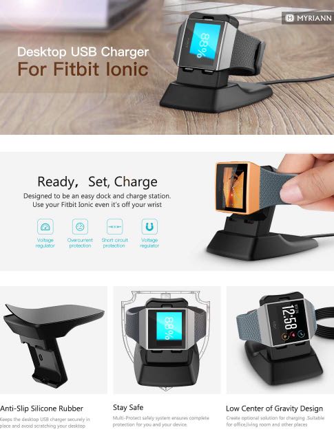 Fitbit ionic stand online