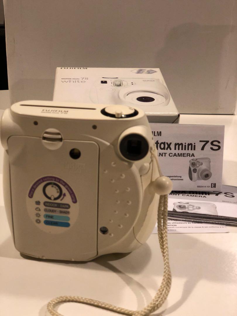Mini 7 Camera Fujifilm Instax Mini 7s, Photography, Cameras on Carousell