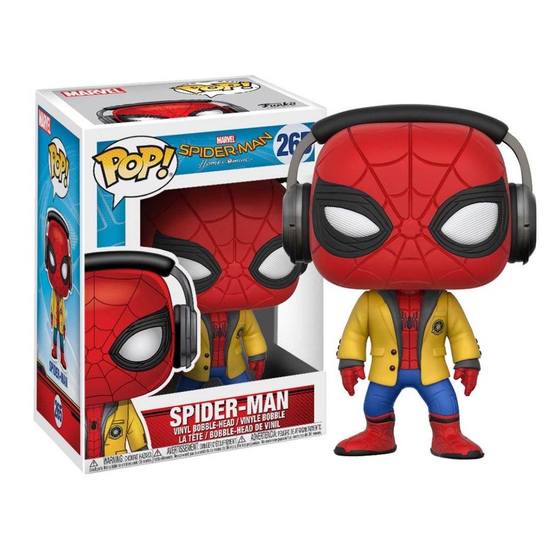 spider man homecoming pop vinyl