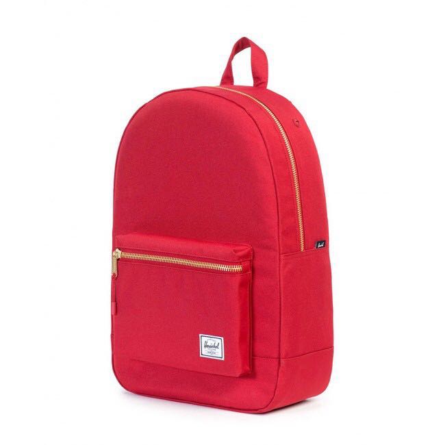 herschel red bag