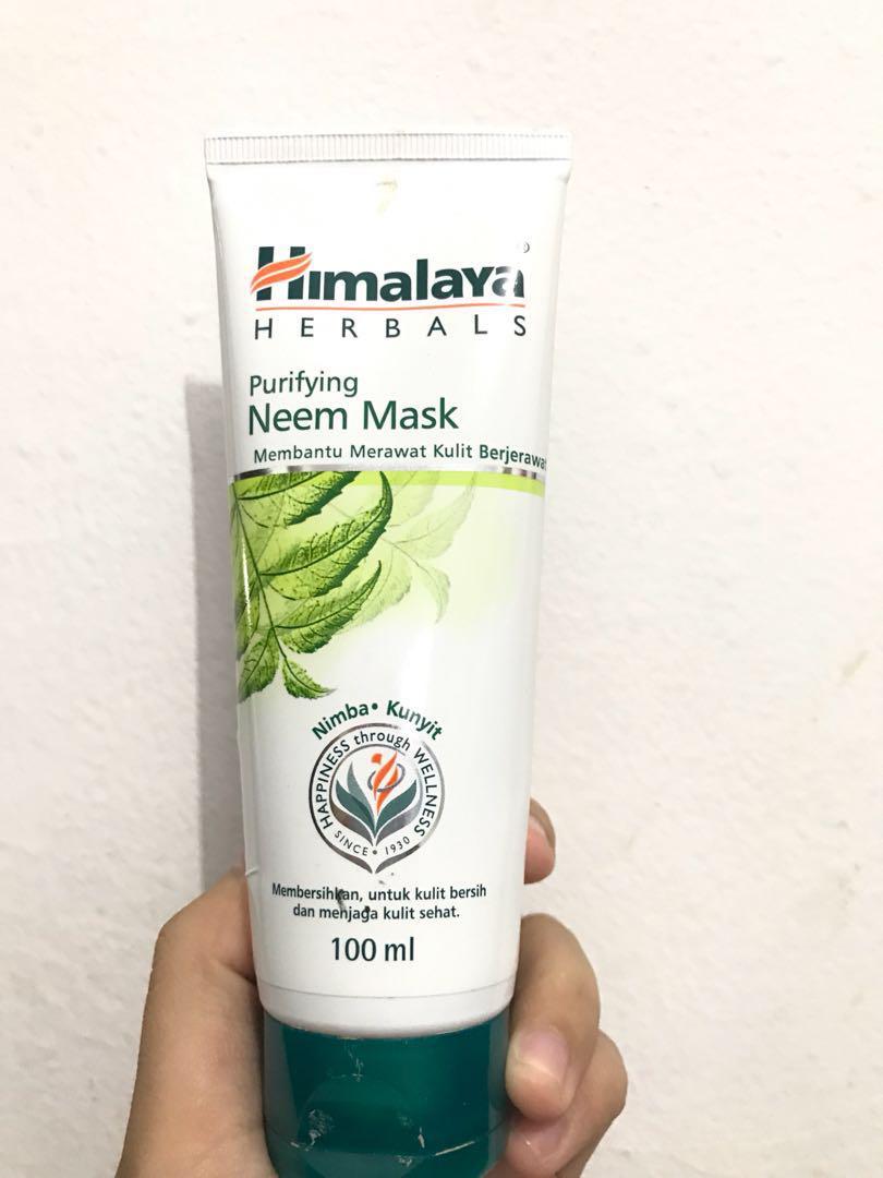 Himalaya Purifying Neem Mask 100ml Kesehatan Kecantikan Kulit Sabun Tubuh Di Carousell