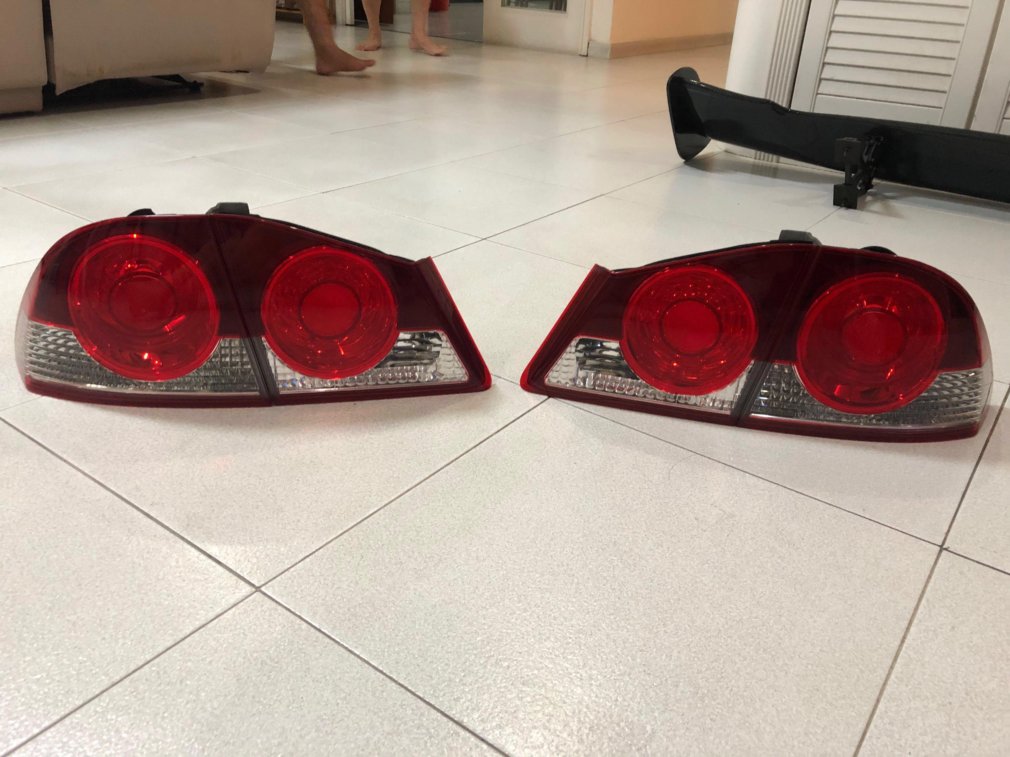 Honda Civic Circle Tail Lights, Car Accessories, Electronics & Lights on Carousell