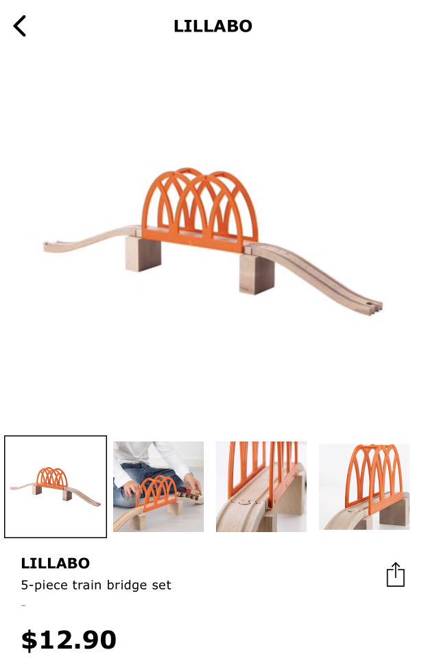 Ikea train 2024 bridge