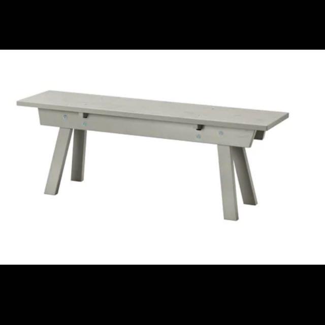 Ikea industriell store bench