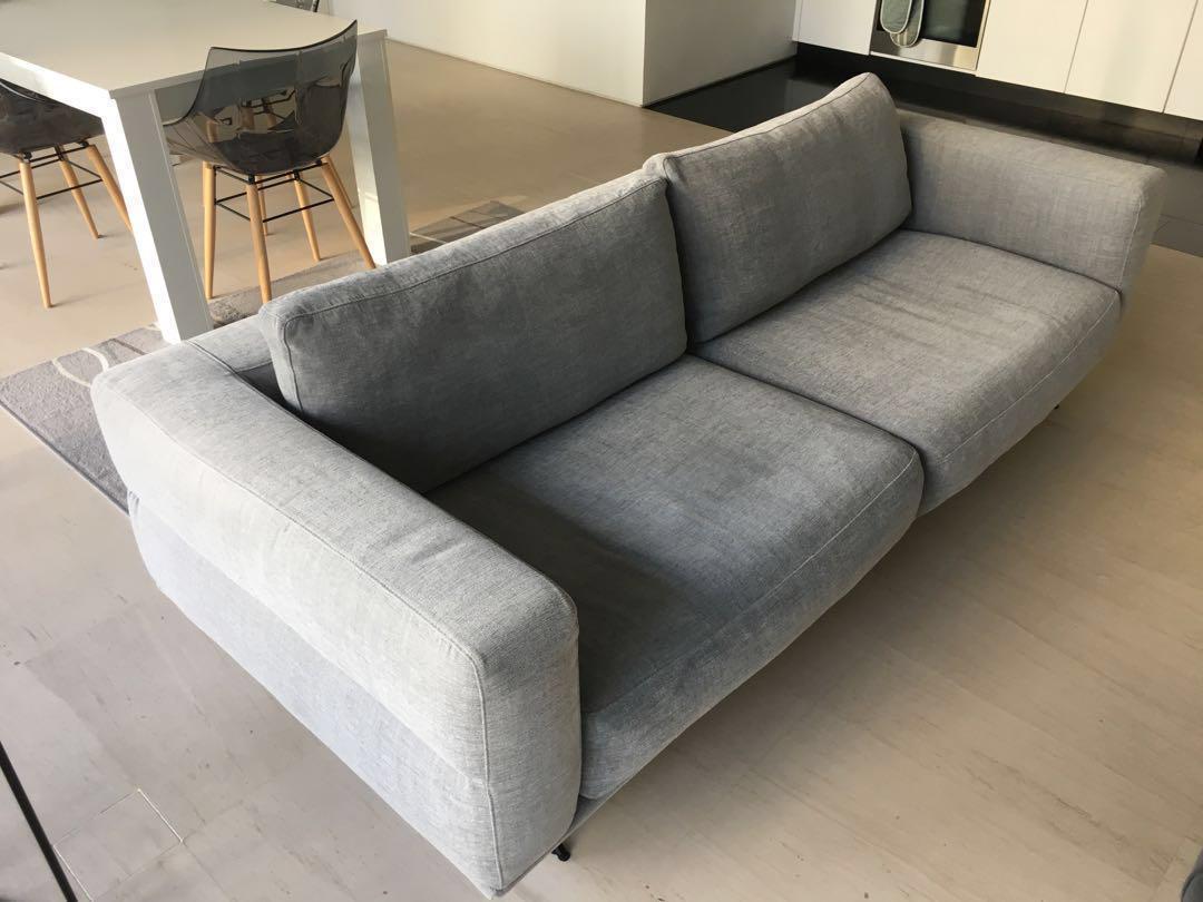 Italian Fabric Sofa Furniture Sofas On Carousell