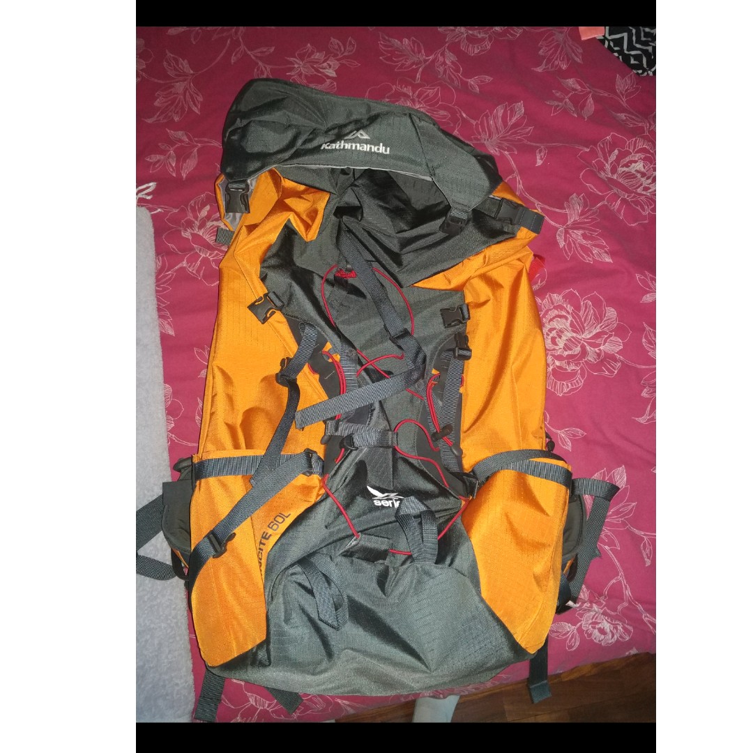 Kathmandu 60litre X series Incite backpack, Sports Equipment, Hiking