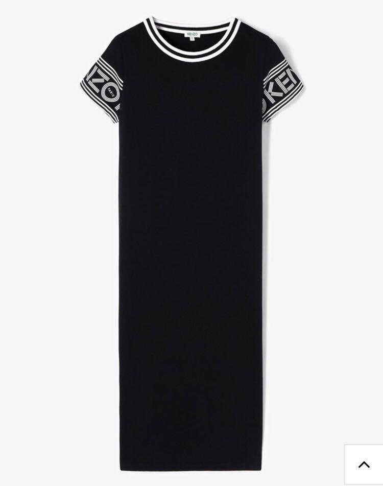 Kenzo Logo T Shirt Dress Luxury Apparel Women S On Carousell