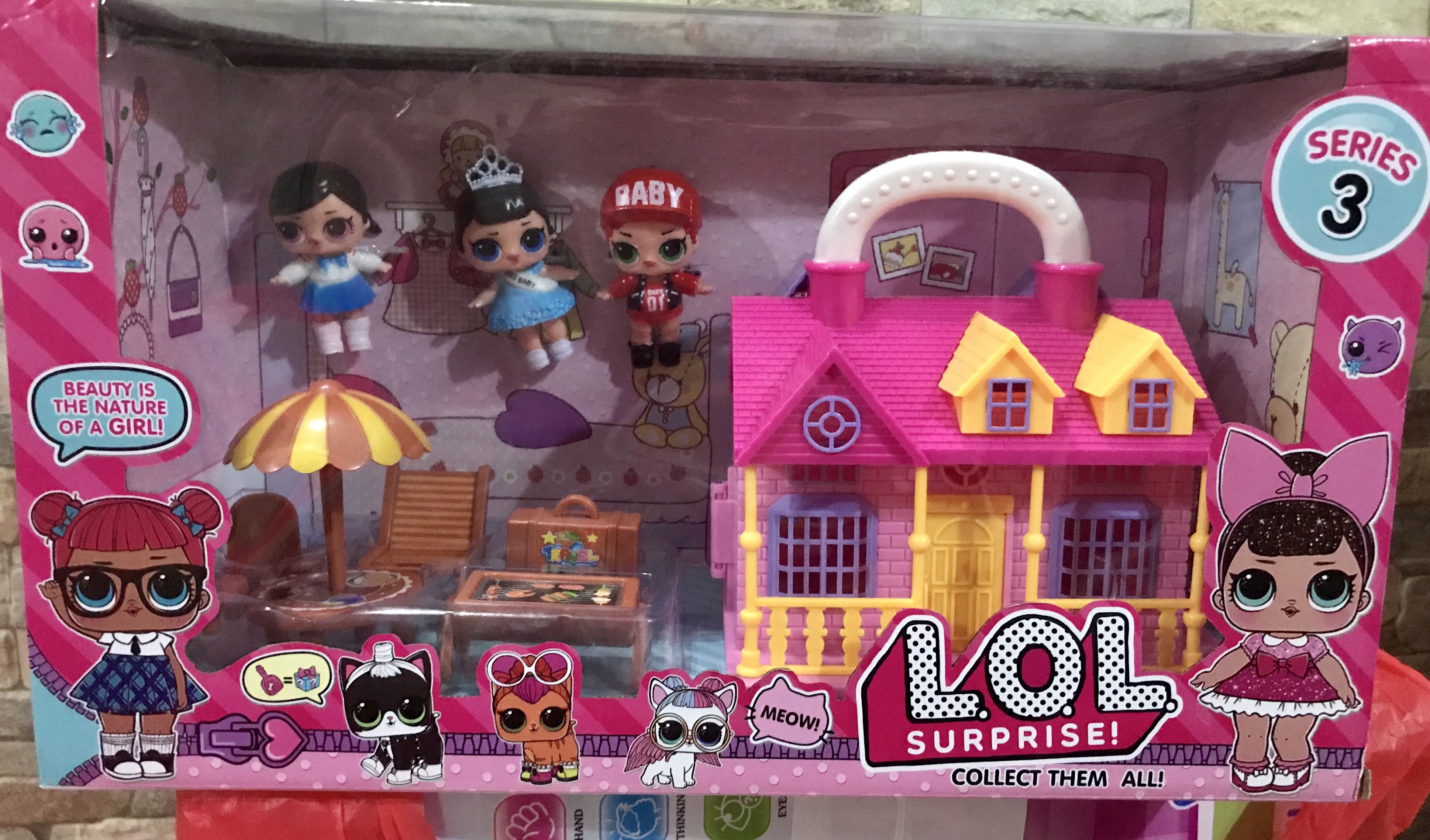 LOL summer doll house, Babies & Kids, Toys & Walkers on Carousell