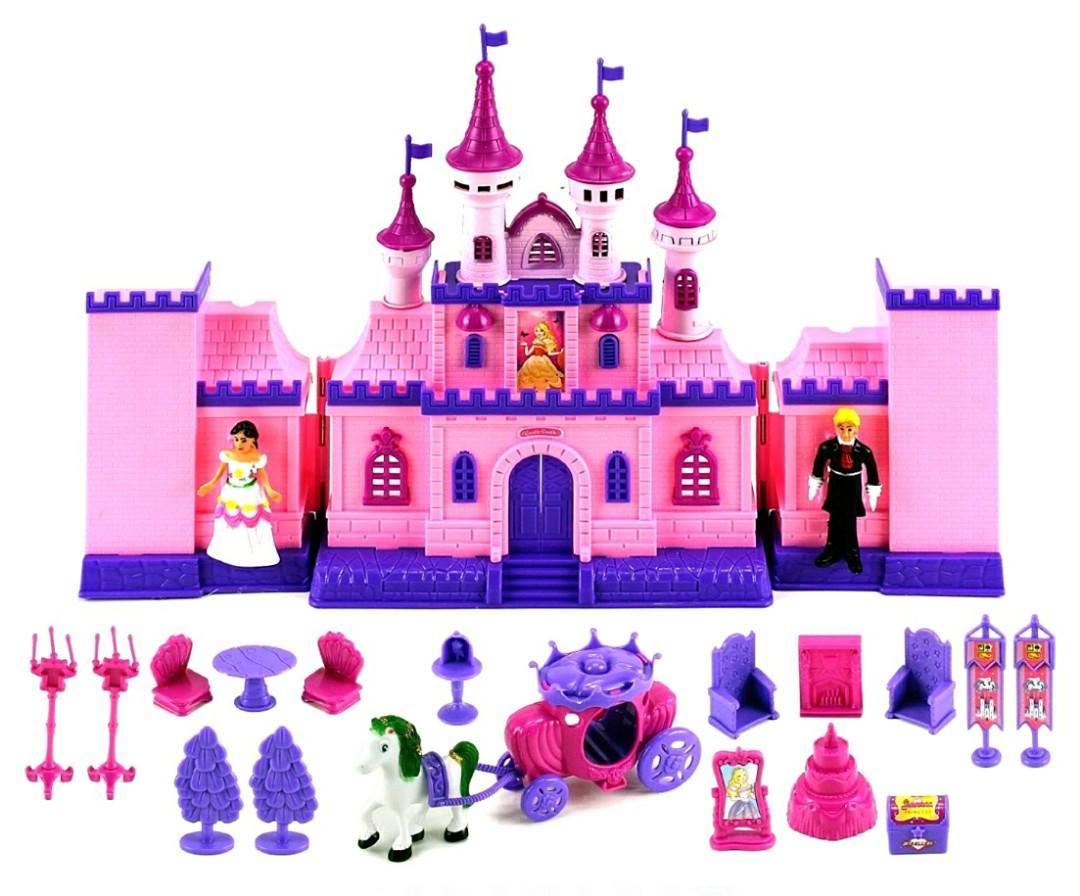 Mainan Anak Istana Princess Beauty Castle Play Set Toys 