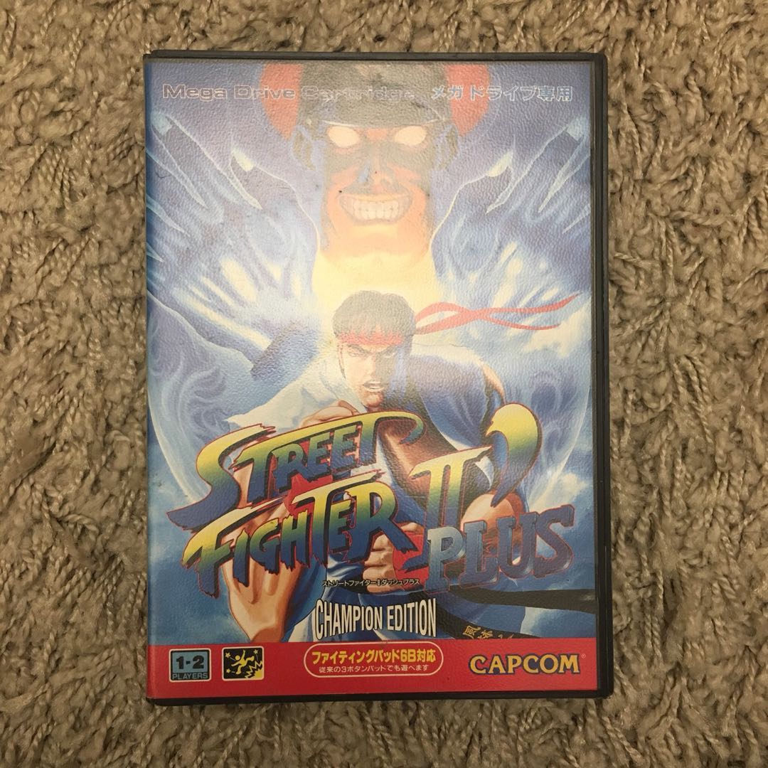 JEU SEGA MEGADRIVE STREET FIGHTER II EN BOITE NOTICE TESTE