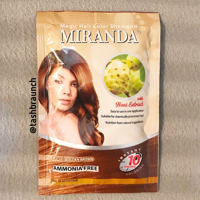 Jual Miranda Magic Hair Color Shampoo Black Ms 1 Kota Kendari Beauty Kendari Tokopedia