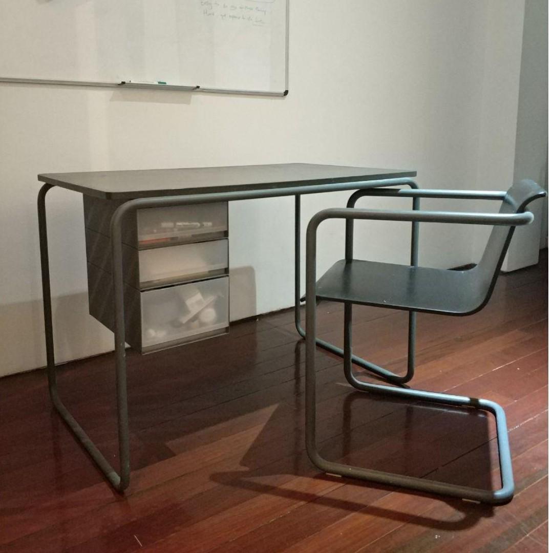 Muji Thonet Designer Desk And Chair Set Furniture Tables Chairs On Carousell