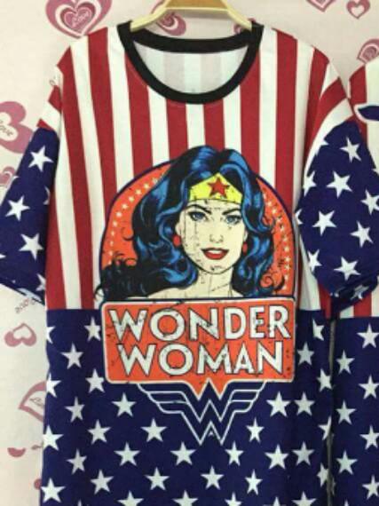wonder woman dri fit shirt