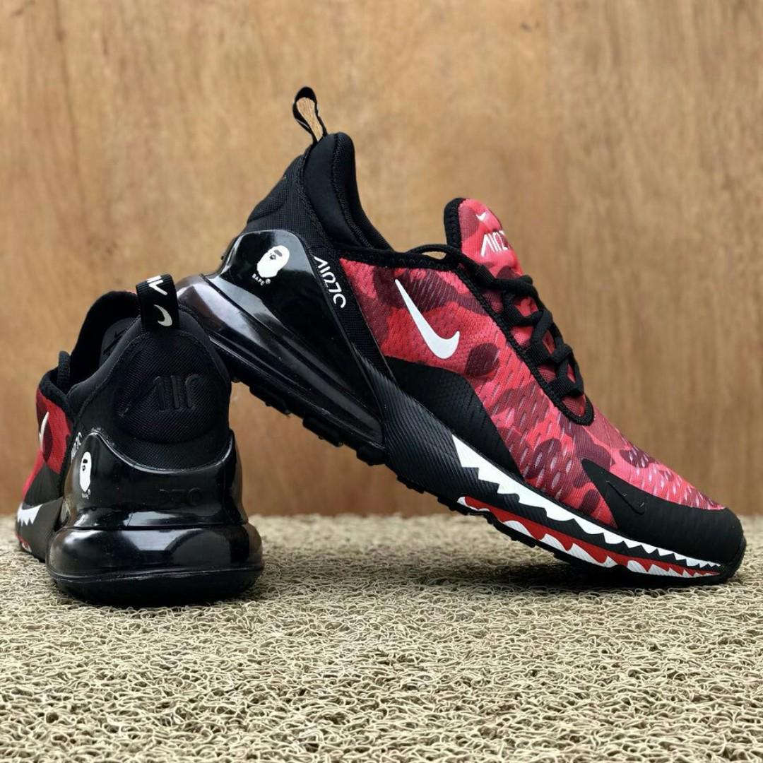 Nike Air Max 270 Bape Shark Red