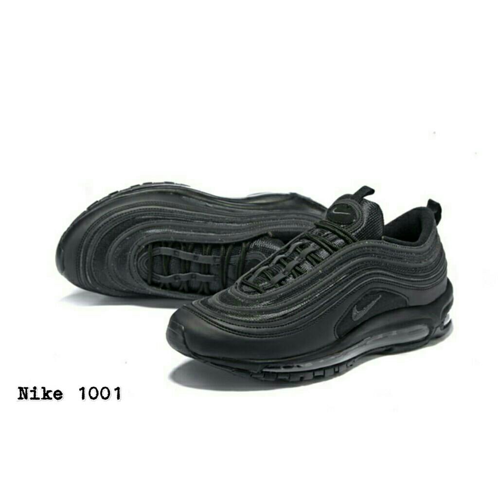 Nike air max full hot sale black