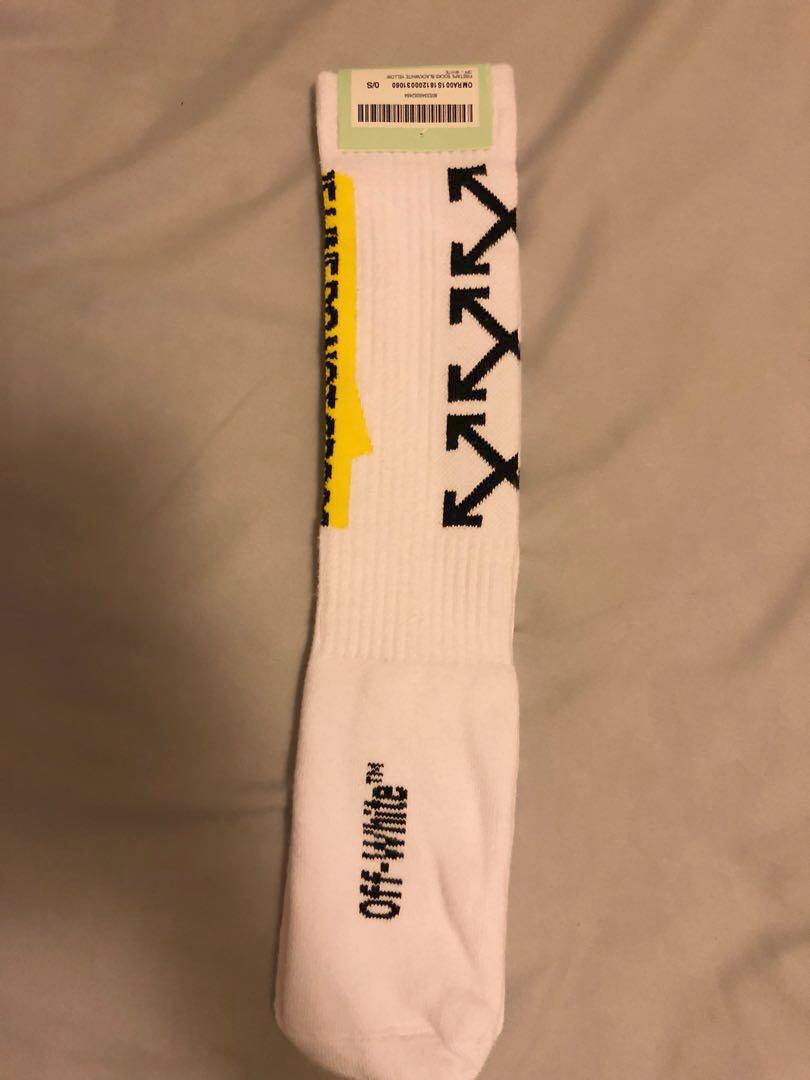 Off white 2025 flame socks