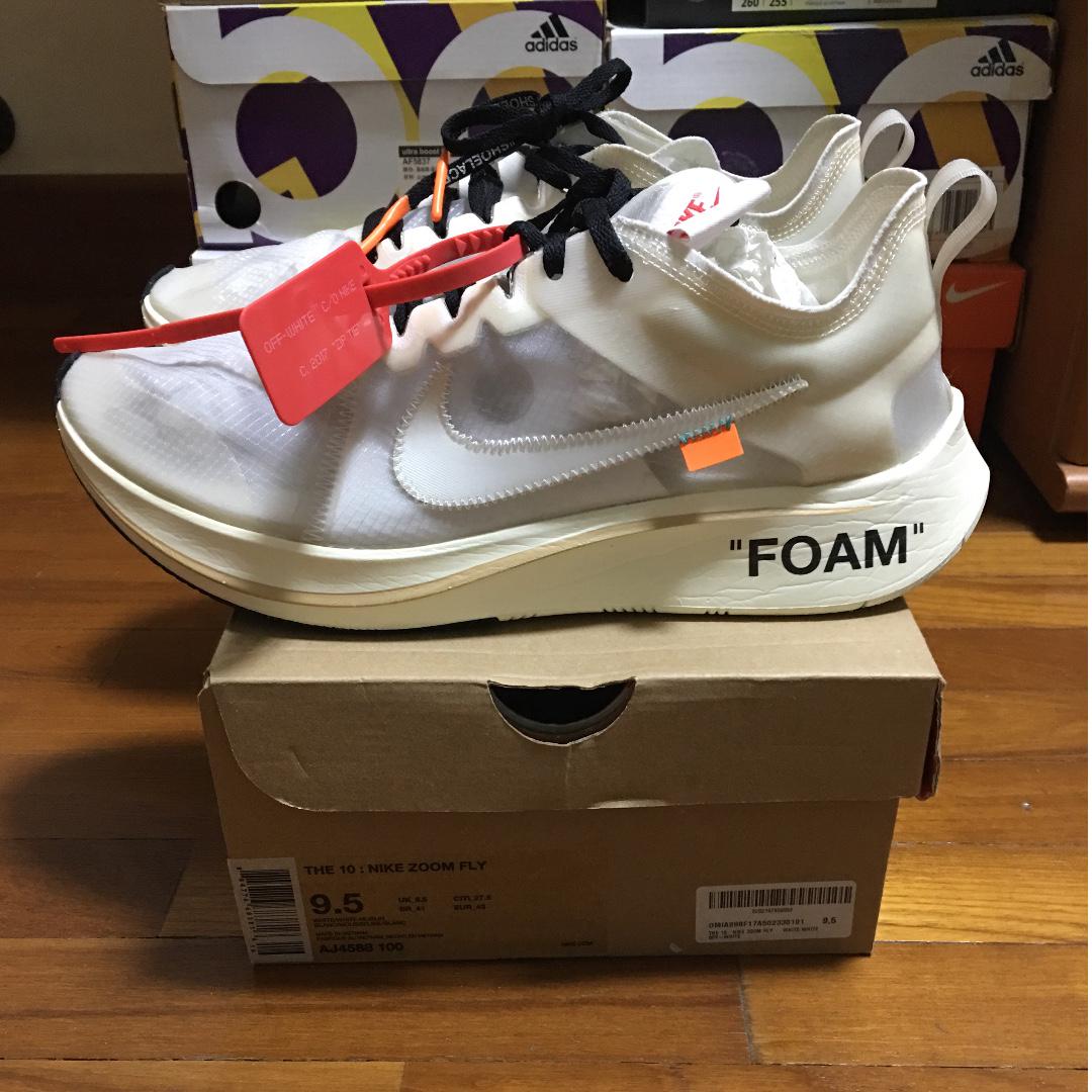 off white zoom fly box