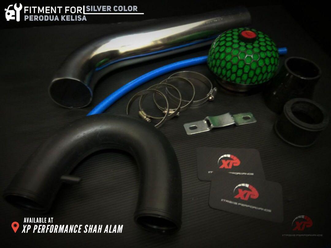 Open Pod Ram Pipe Set Hks Kelisa Kenari Air Filter Silver Color Auto Accessories On Carousell