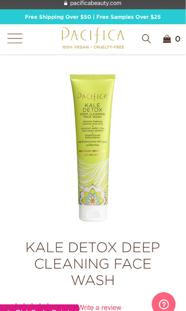 pacifica face wash