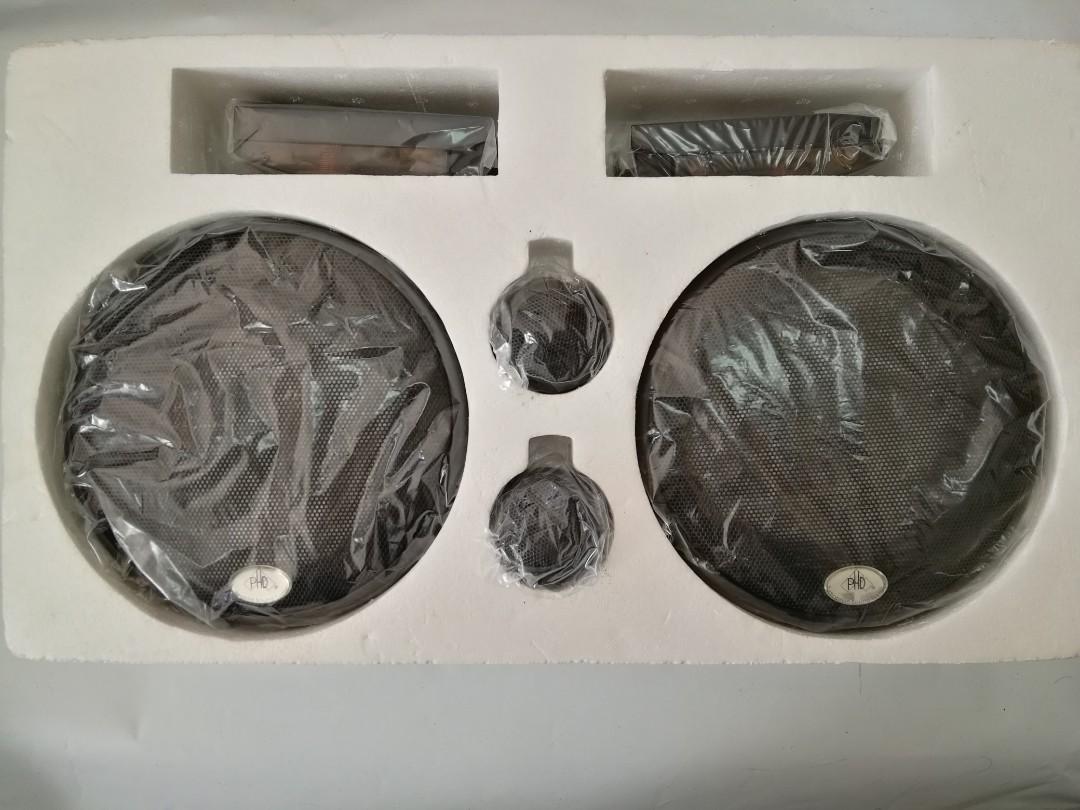 PHD AF 6.1 KIT SILK 2Way Component Speakers, Car Accessories