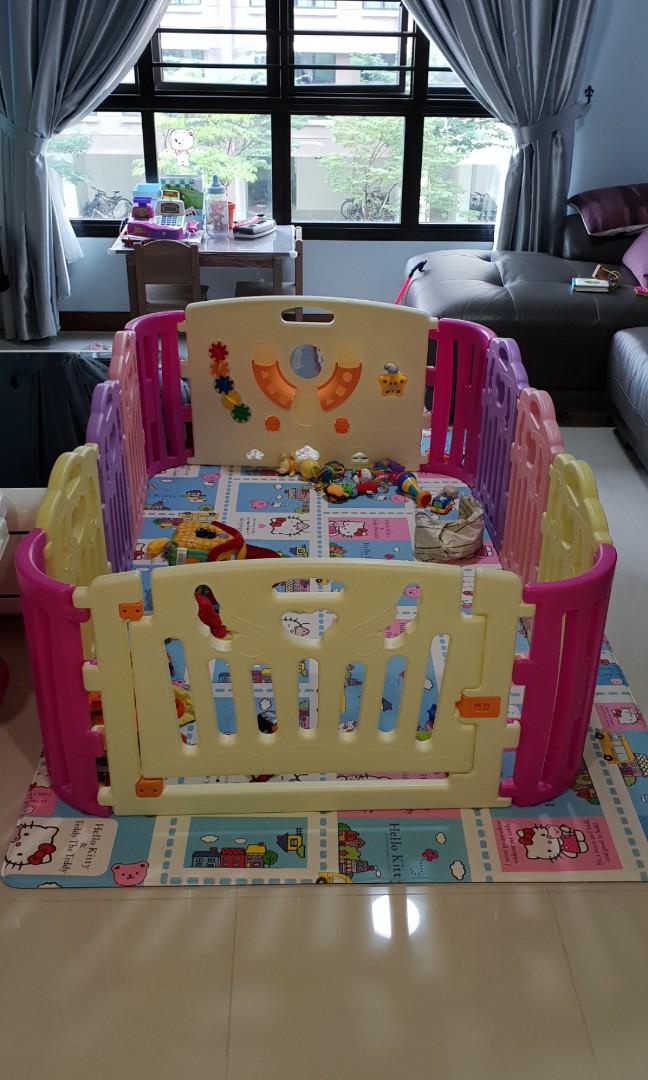 12 panel play yard