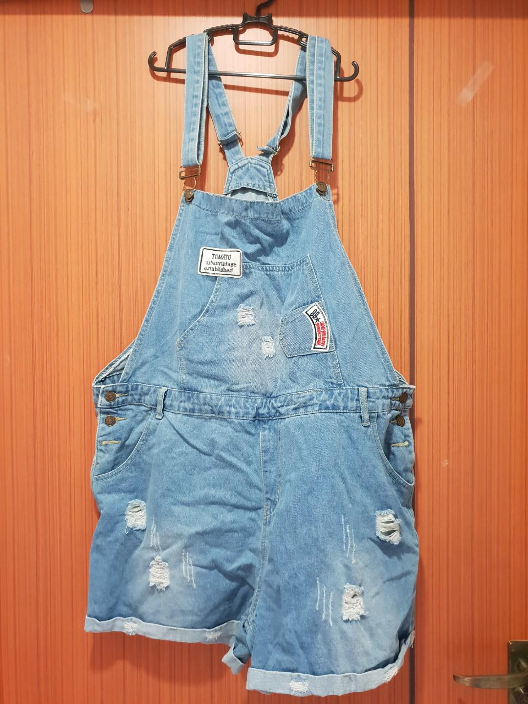 denim jumpsuit size 20