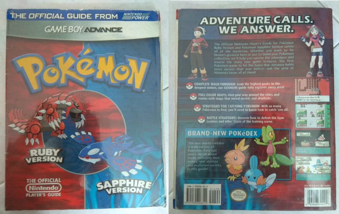 Pokemon Heart Gold & Soul Silver adventure map and Pokedex page - Nintendo  Official Guide Book