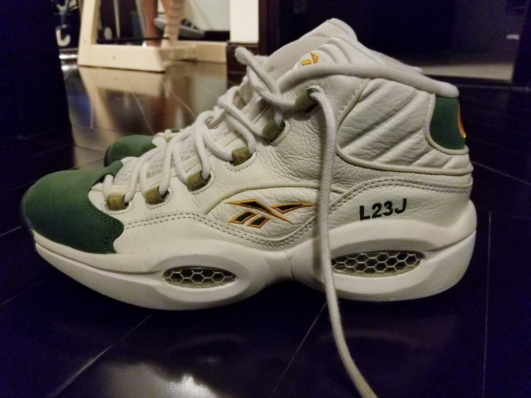Reebok iverson question lebron james version crossover