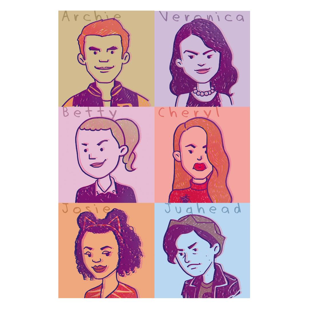 Riverdale Stickers Design Craft Handmade Goods Accessories On Carousell
