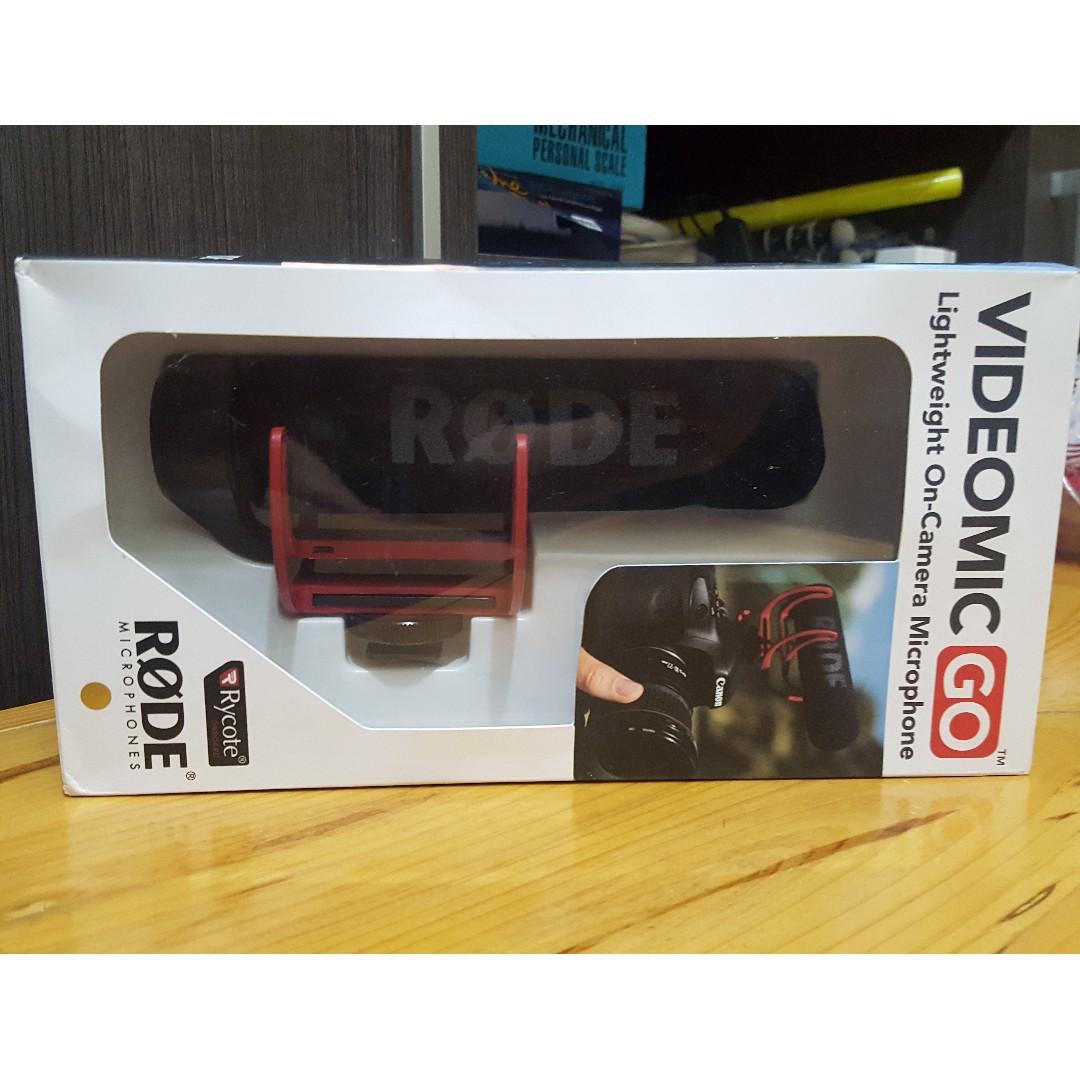 rode videomic go 100 original serial number tembus like new