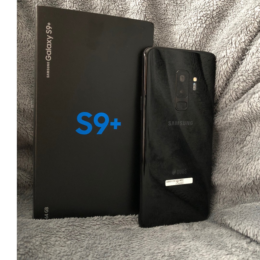 Samsung Galaxy S9 Plus Smg965f Ds Midnight Black Ntc Duos Mobile Phones Tablets On Carousell