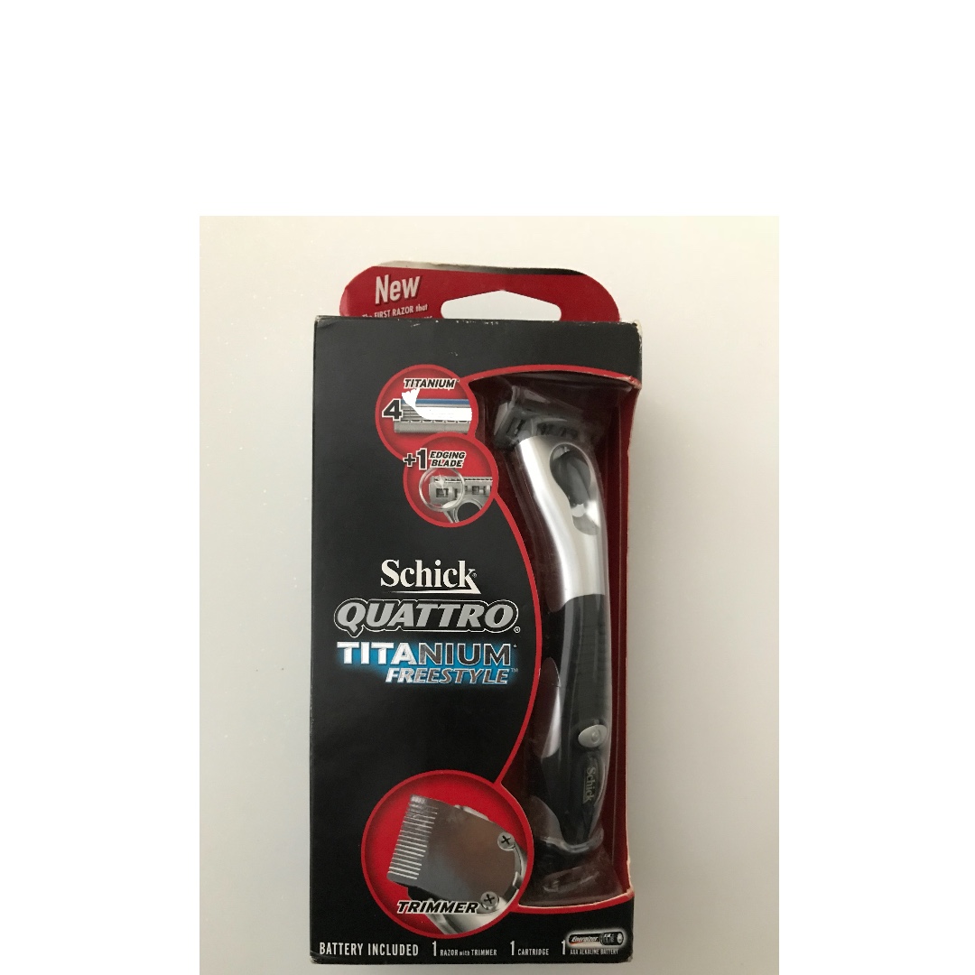schick quattro titanium trimmer