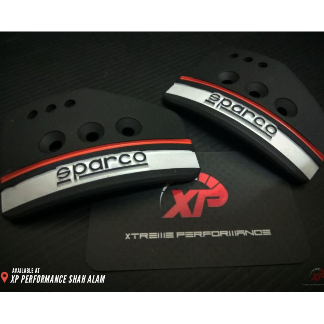 SPARCO Universal Manual Racing Sport Pedal Set Black Colour, Auto