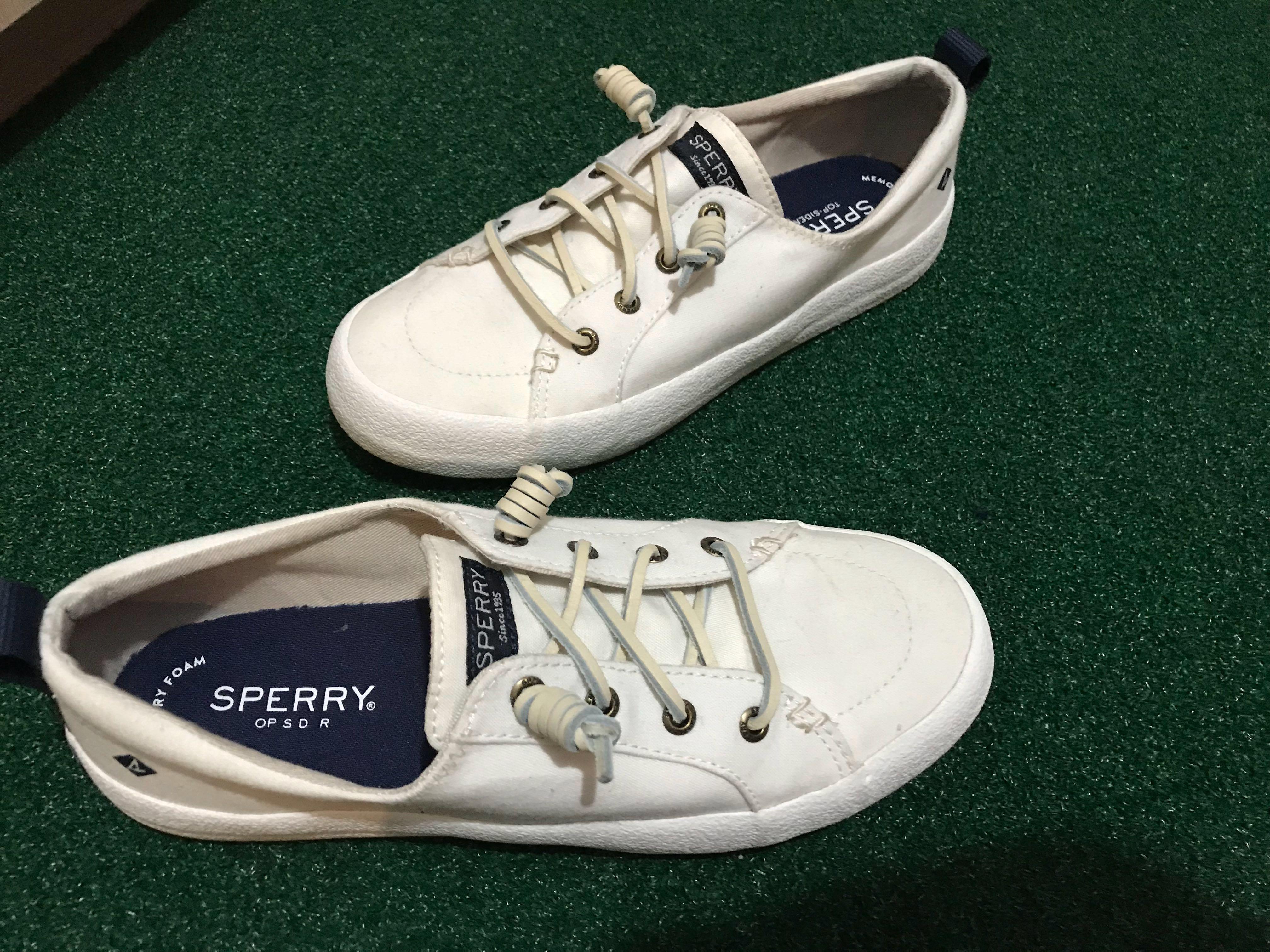 Sperry crest outlet vibe crepe chambray