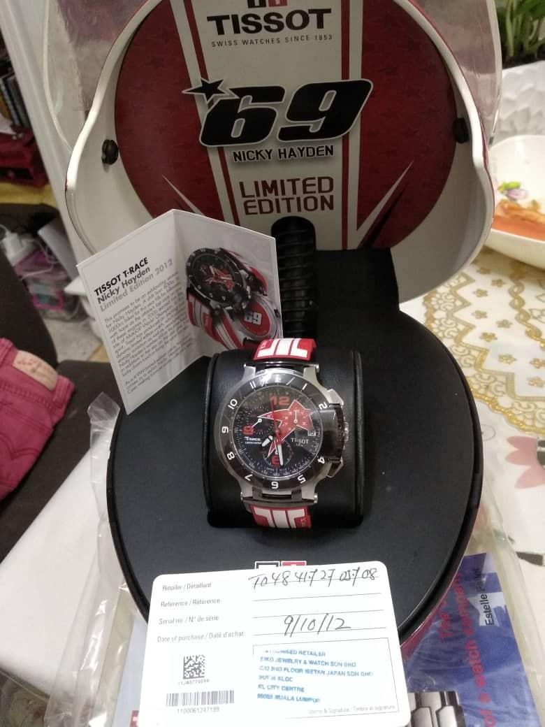 Tissot t race hotsell nicky hayden limited edition