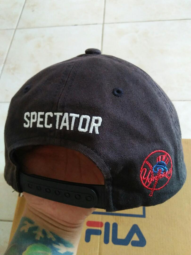 Topi Snapback Mlb New York Yankees Spectator Edition Original Official Merchandise Mayor League Baseball Since 1869 Limited Edition Rare Kondisi 95 Mulus Bahan Masih Sangat Kaku Dan Tebal Utuh Aman Full Tag Logo Brand