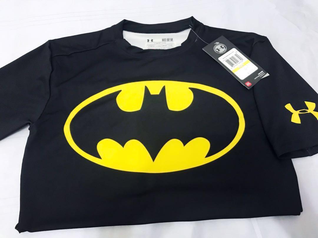 Under Batman Compression Shirt, Men's Tops Sets, & Polo Shirts on Carousell