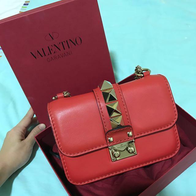 Red valentino chain bag best sale