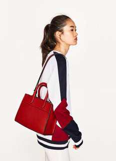 ZARA city mini tote bag