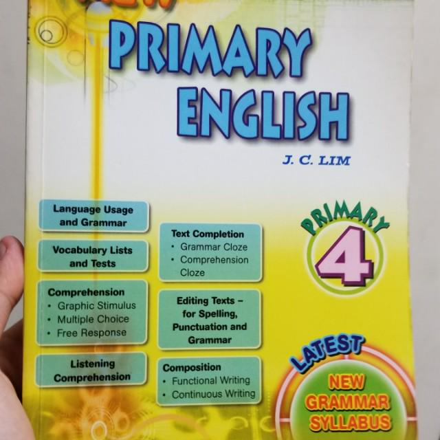小學英文練習小四小五primary English Grammar 教科書 Carousell