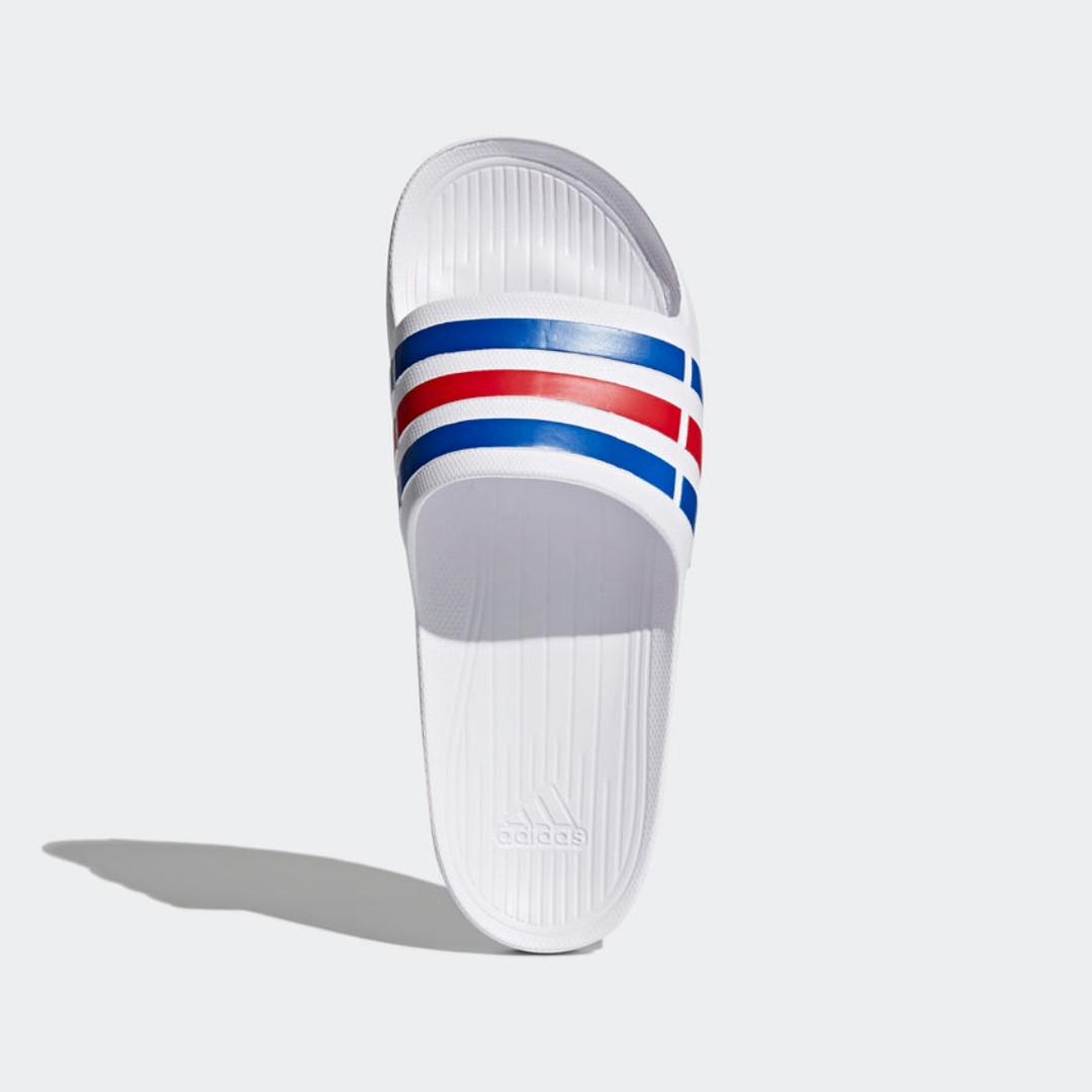 Adidas Duramo Slide U43664 Men s Fashion Footwear Flipflops and Slides on Carousell