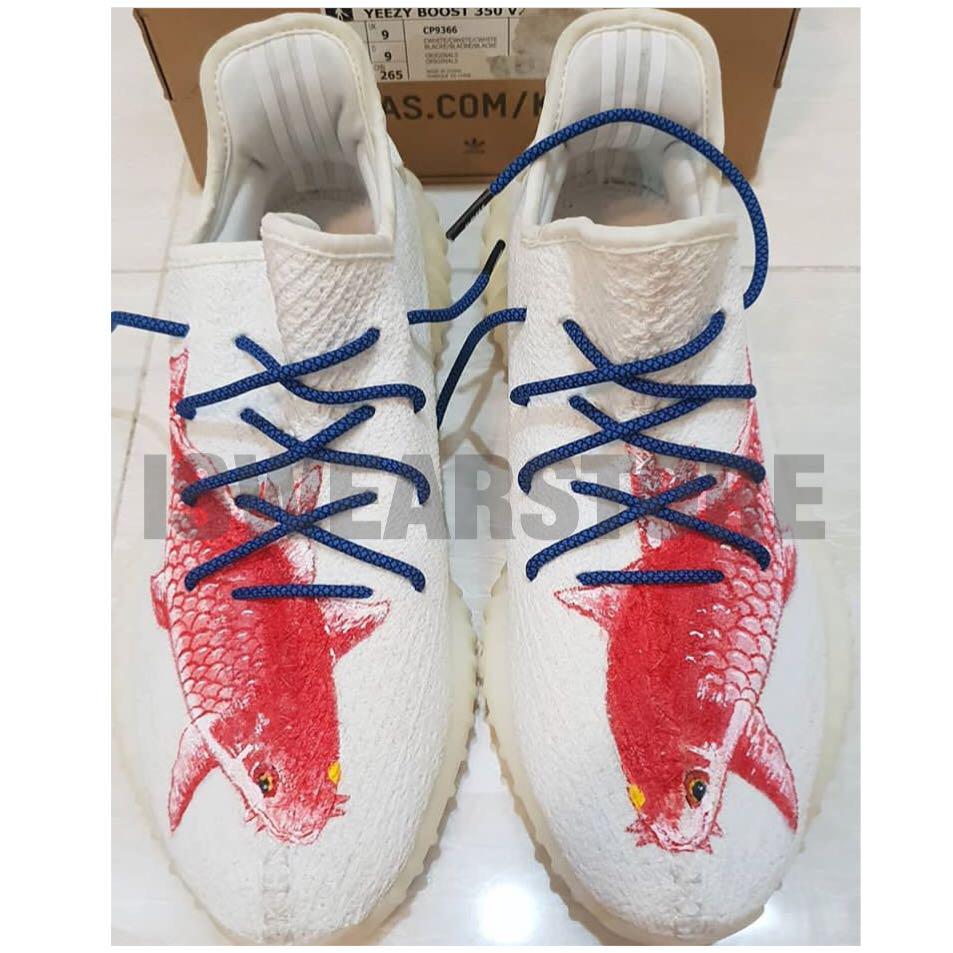 Custom yeezy cream shop
