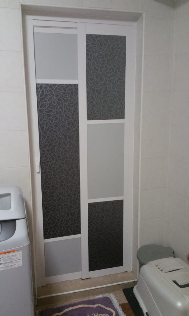 Aluminium S K Toilet Bifold Door Furniture Home Decor